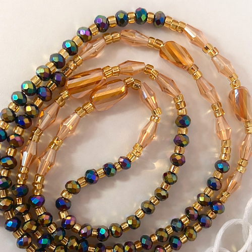 Gold Edition Ritual Bundle — Waist Beads & Honey Trap Bath Experience